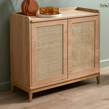 Salvator Rattan Wine Buffet Cabinet